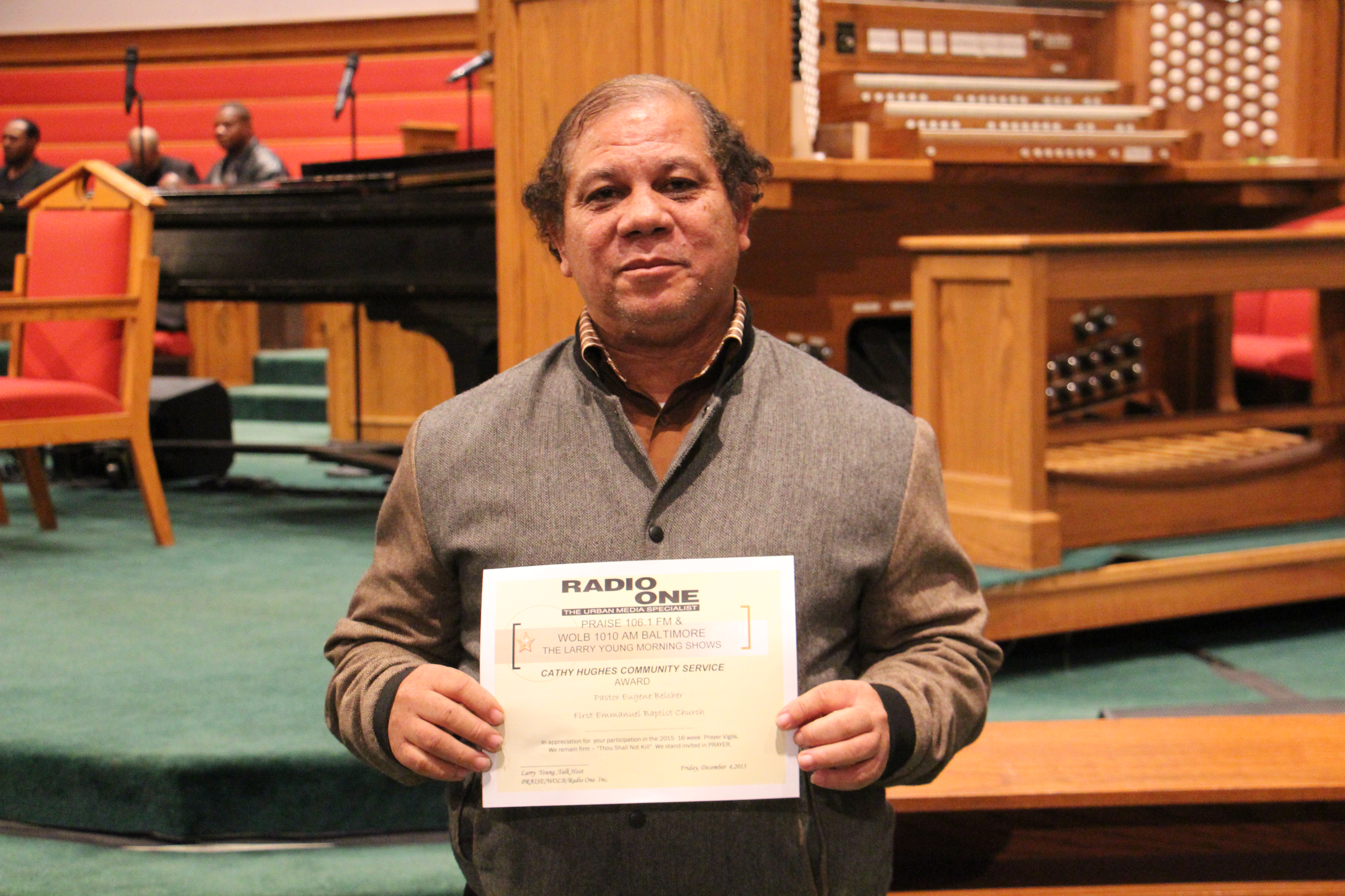 Baltimore's Final Prayer Vigil of 2015
