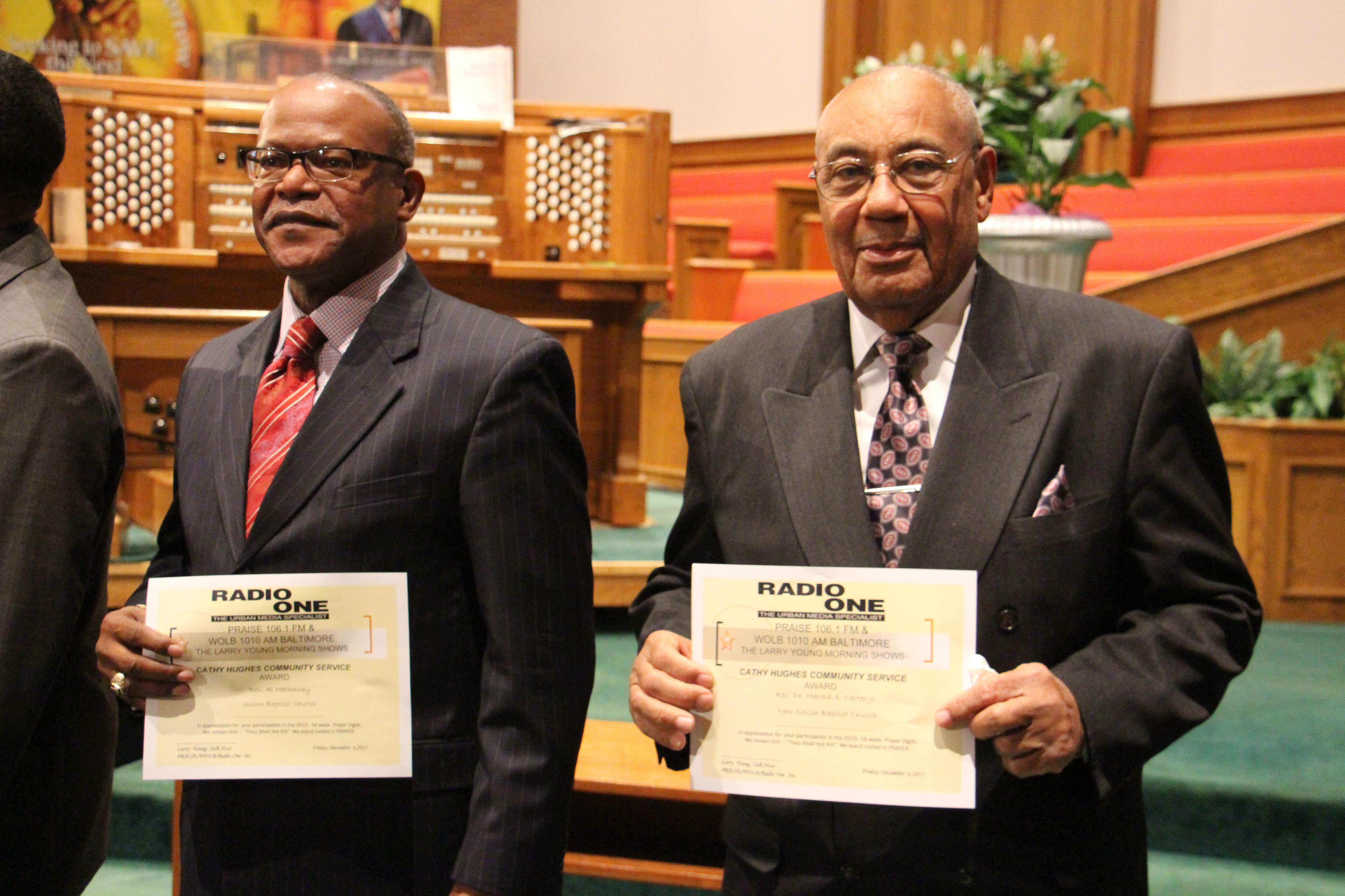 Baltimore's Final Prayer Vigil of 2015