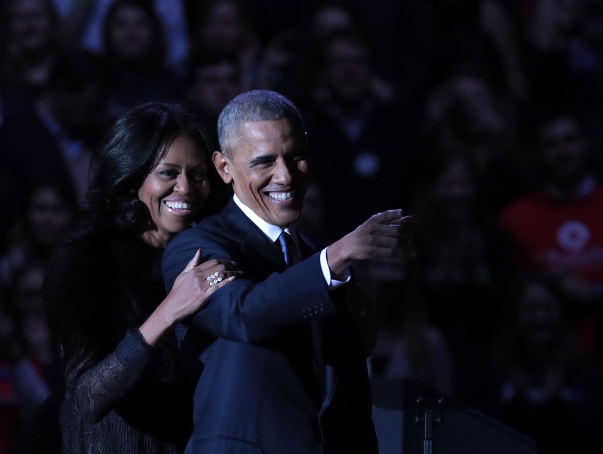 US President Barack Obama delivers his farewell address