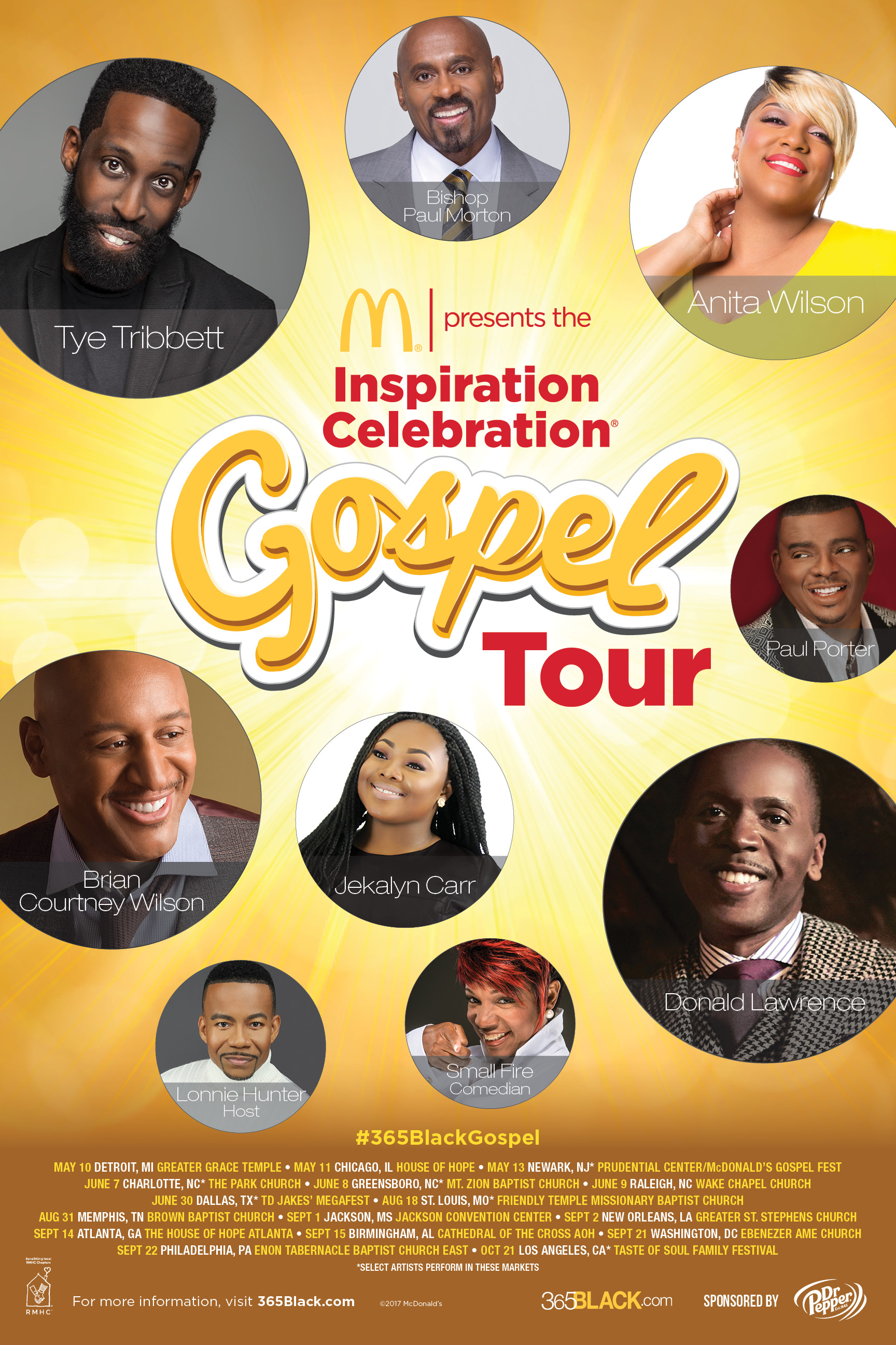McDonald's Gospel Tour 2017