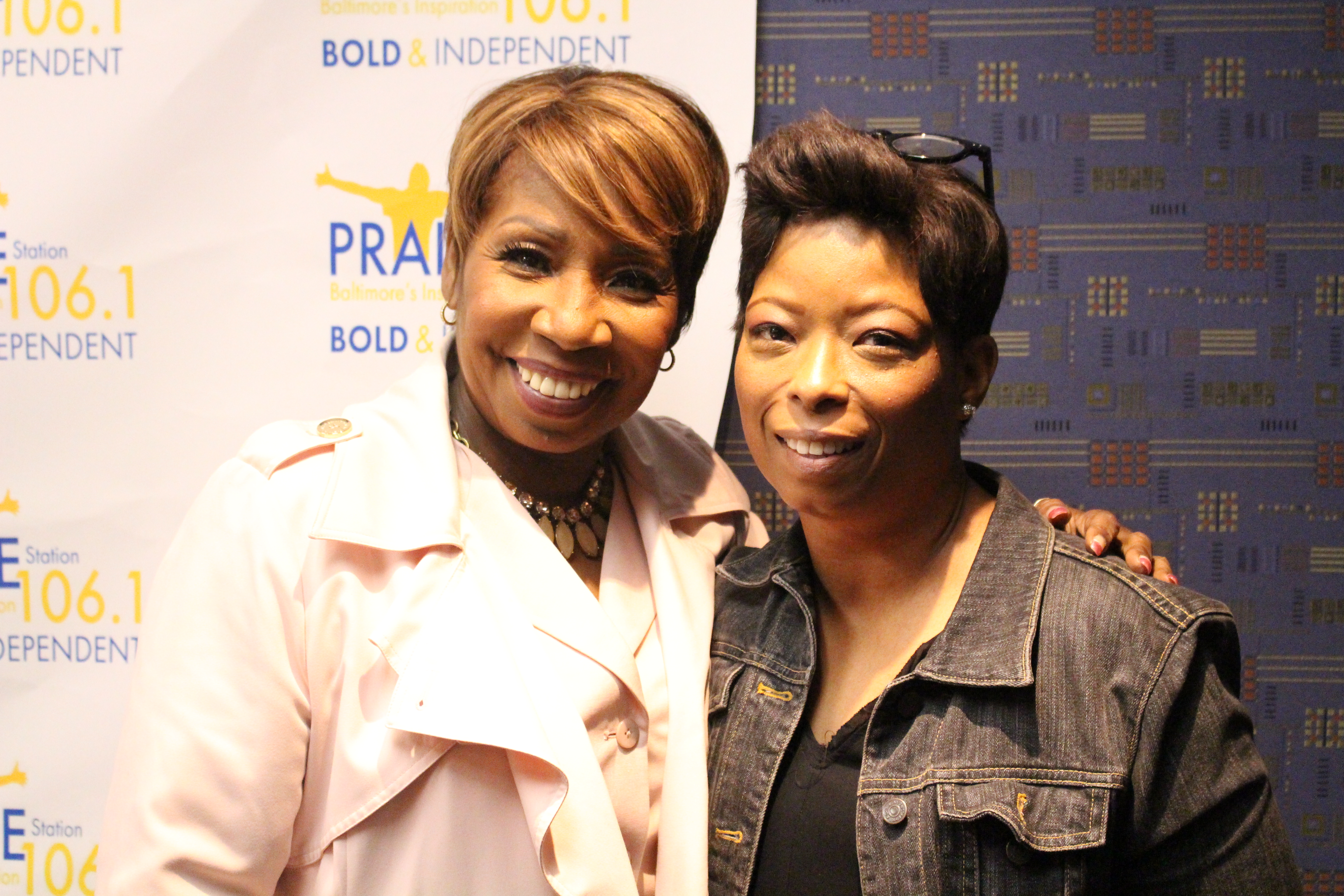 Iyanla Vanzant and Maurette Brown Clark