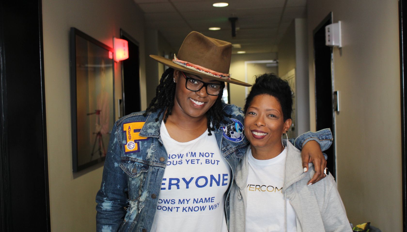 Preashea Hilliard and Maurette Brown Clark