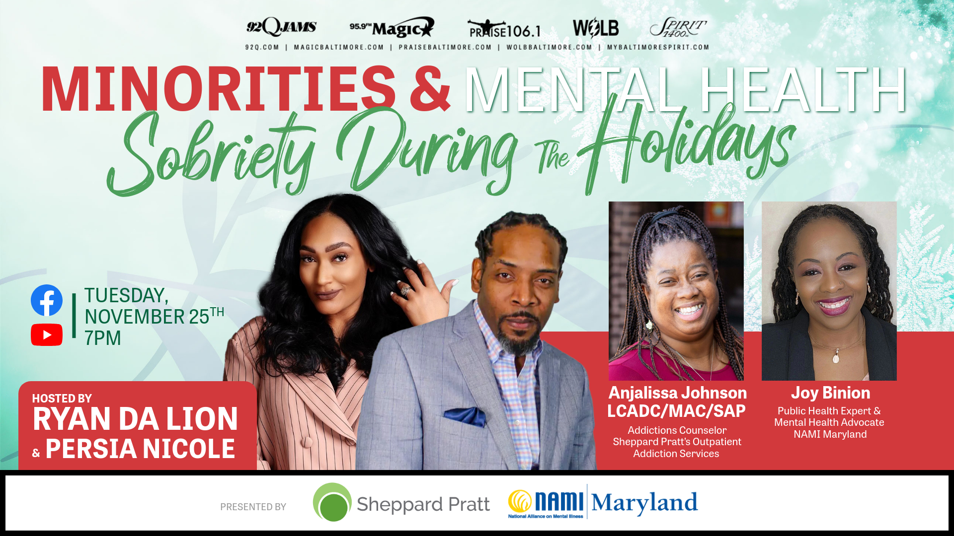 Minorities and Mental Health - Sobriety for the Holidays